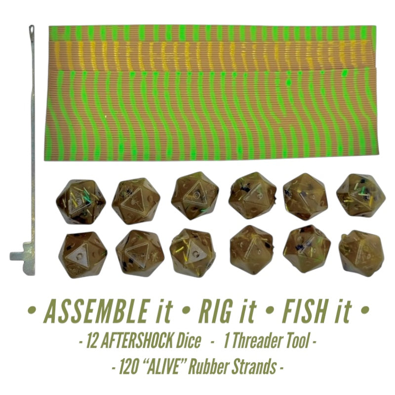 AFTERSHOCK DIY Pack - (Fuzzy Dice Baits)