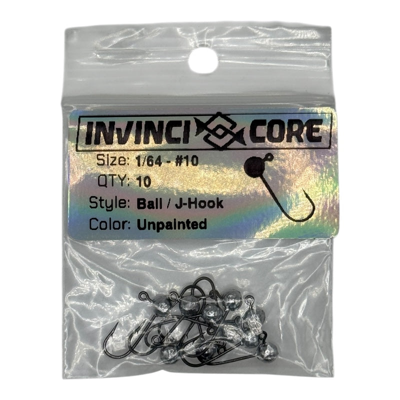 Jig Head 1/64oz #4 #6 #8 #10 Round Bend Hook