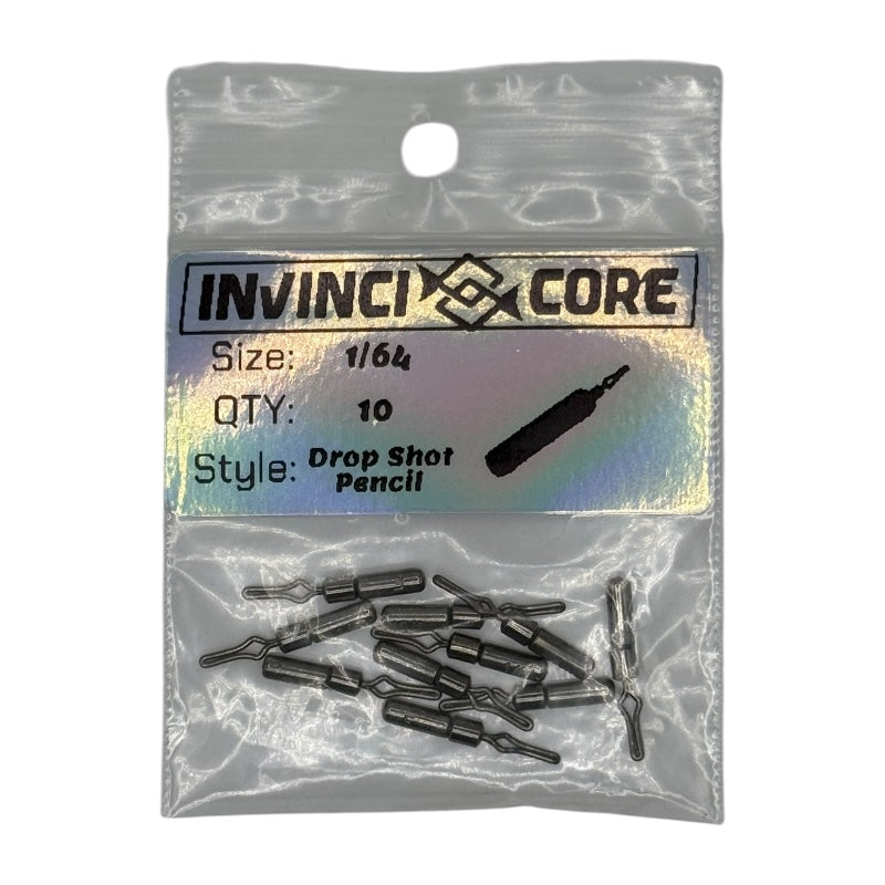 Tungsten Skinny Pencil Drop Shot Weight