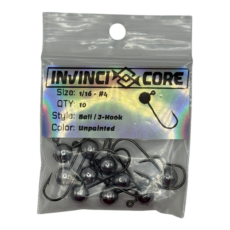 Jig Head 1/16oz #2 #4 Round Bend Hook