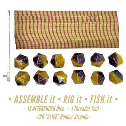 AFTERSHOCK DIY Pack - (Fuzzy Dice Baits)