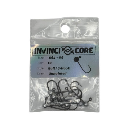 Jig Head 1/64oz #4 #6 #8 #10 Round Bend Hook