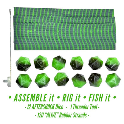 AFTERSHOCK DIY Pack - (Fuzzy Dice Baits)