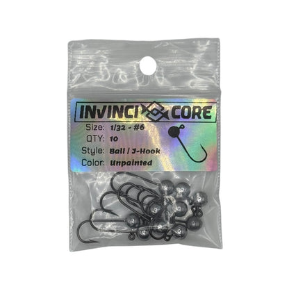 Jig Head 1/32oz #2 #4 #6 #8 Round Bend Hook