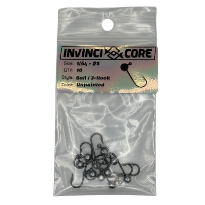 Jig Head 1/64oz #4 #6 #8 #10 Round Bend Hook