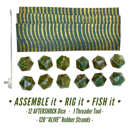 AFTERSHOCK DIY Pack - (Fuzzy Dice Baits)