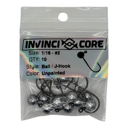 Jig Head 1/16oz #2 #4 Round Bend Hook