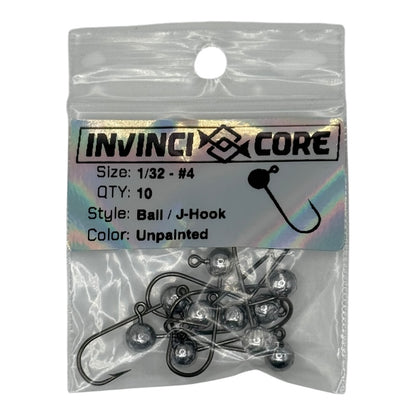 Jig Head 1/32oz #2 #4 #6 #8 Round Bend Hook