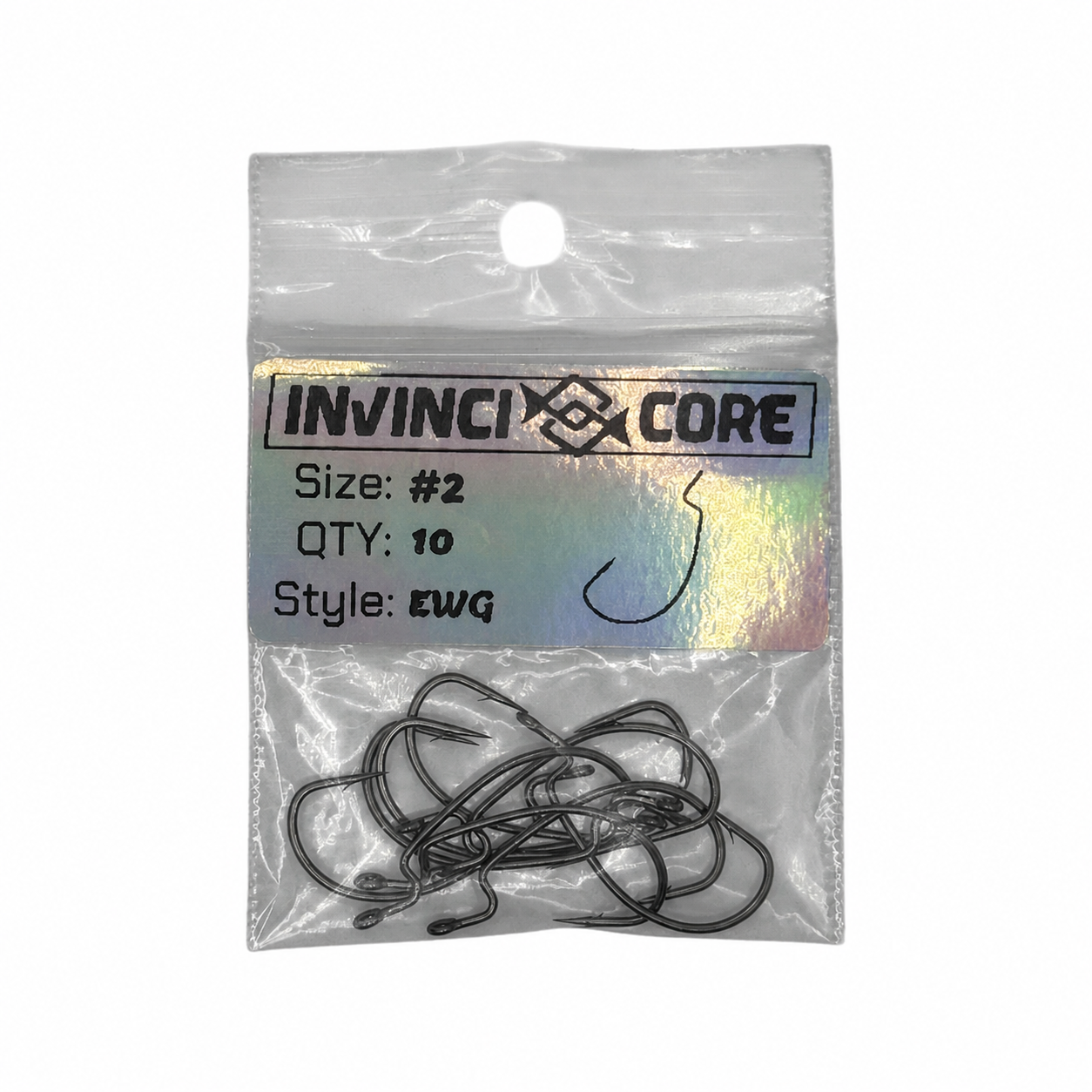 finesse fishing hooks Extra Wide Gap (EWG) Micro Finesse Hooks – Invinci Core