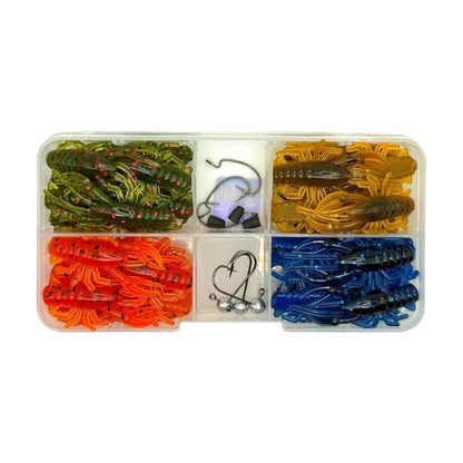 50 Piece - 1.5” EVO Craw Kit
