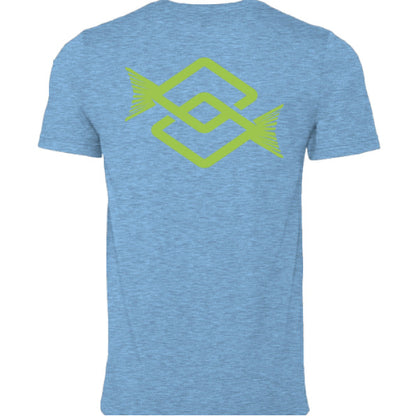 Heather Carolina Blue - BACK