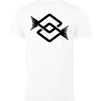 SOLID WHT BLEND - BACK