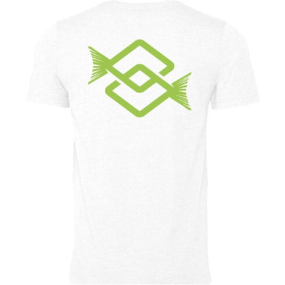 SOLID WHT BLEND - BACK